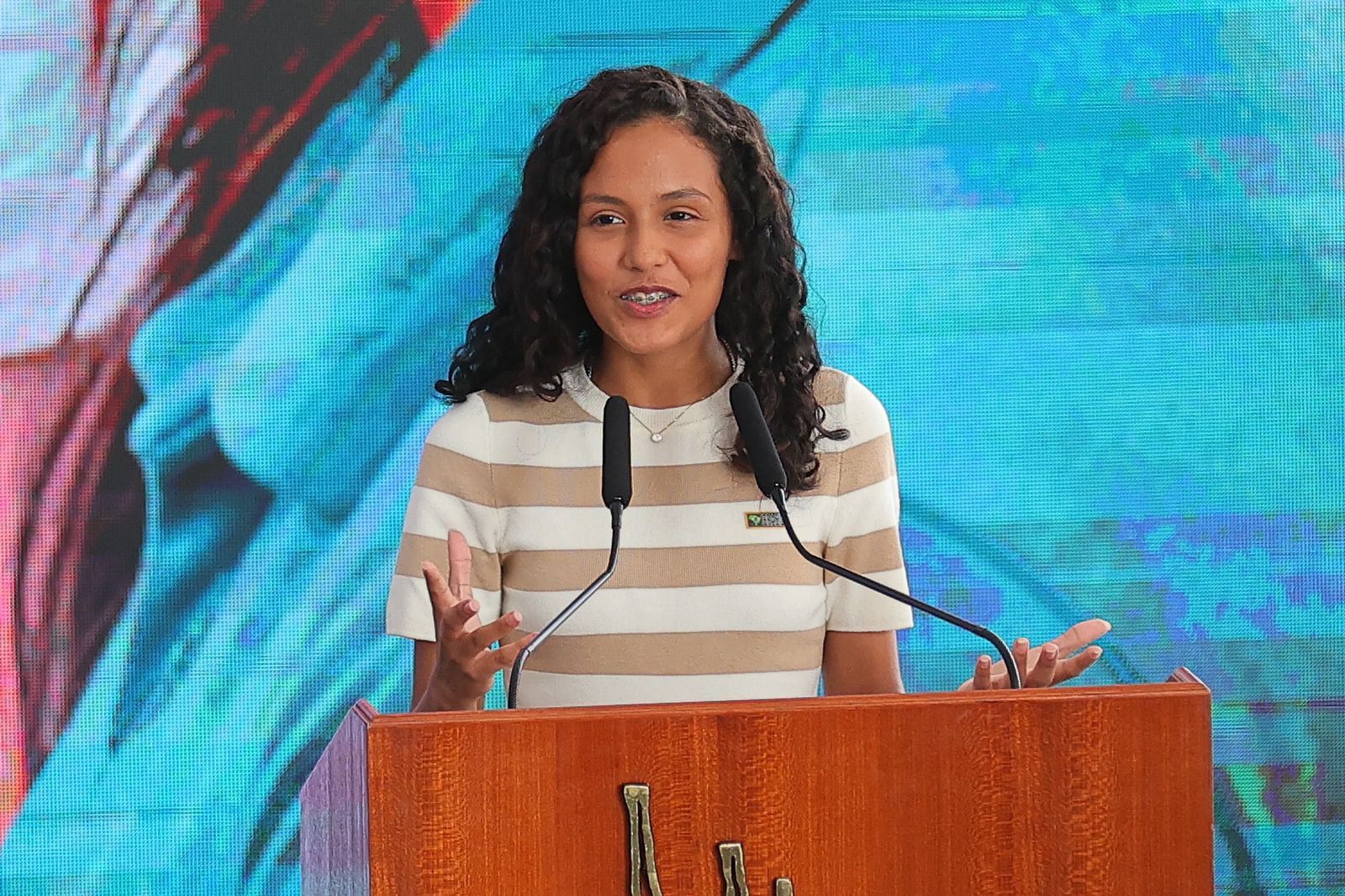 Aluna Manuela Herculano